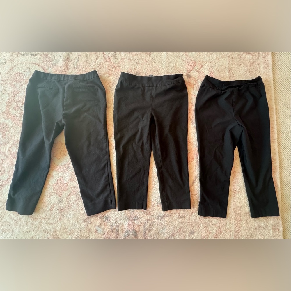 CHICO’S Black Bottom Bundle (Size 1) - Picture 5 of 5
